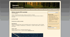 Desktop Screenshot of okdainava.lt